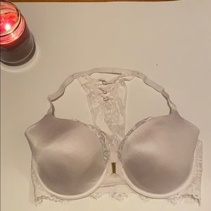 White Lace Bra (front clasp)